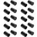 10 Pairs Black Polyurethane Heel Protectors - Wear Resistant Anti-Slip 3 Sizes (10mm Inner Diameter) for Replacement & Repair | International Shipping - Buy Online on GoSupps.com