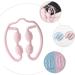 Tofficu Neck and Shoulder Massage Device - Handheld Foam Ring Wheel for Deep Tissue Relief | 1PC Linset Uh - Pink - International Shipping Available - Buy Online on GoSupps.com