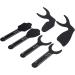 Kcabrtet Dental Photo Contrast Black Background Plate Autoclavable Dental Oral Cheek Retractors Photographic Background Black Backdrop - Buy Online on GoSupps.com