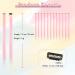 12 Colored Hair Extensions - 21 Inch Clip-In Highlights for Kids & Women - Light Pink Smooth Strands | Barsdar - Buy Online on GoSupps.com