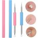 Acne Needle Double Head Comedone Acne Extractor Remover Stainless Needles Pimple Extractor Remove Tools (Color : Random Color) Random Color Blue Pink - Buy Online on GoSupps.com