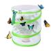 iPobie Butterfly Habitat Insect Cage Collapsible Bug Catcher Net Round Pop Up Mesh Net (Small Size)