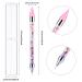 Double-Sided Nail Strass Picker Tool - Wax Pencil & Point Drilling Pin for Rhinestones & Diamond Painting - Multicolored with Storage Box - Buy Online on GoSupps.com