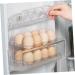 Plastic Egg Holder 3pcs Egg Storage Box Eggs Refrigerator Egg Holder Egg Tray Kitchen re-usable - Buy Online on GoSupps.com
