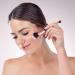 Fancylovesotio Dual-ended Foundation Brush Double Ended Kabuki Brush Concealer Brush Ideal for Liquid Powder Cream Blending Buffing Concealer RoseGold - Buy Online on GoSupps.com