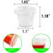 FICUCUSO 100 Sets 1 oz Jello Shot Cups with Lids - Disposable Souffle Cups for Condiments - 100 Pack - Buy Online on GoSupps.com