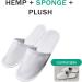 Premium Disposable White Hotel Slippers - 100 Pairs | Universal Size for Men & Women | Ideal for Hotels Spas & Guests - Buy Online on GoSupps.com