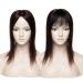 SEGO Pony Hairpiece - Real Hair Fringe Clip-On Extension | 100% Remy Human Hair Straight Black #1 - Buy Online on GoSupps.com