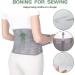 Spiral Corset Boning Set - 24 Metal Steel Pieces with Tips for Sewing Corsets and Costumes - Buy Online on GoSupps.com