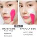 RamPula Silicone Double Head Face Mask Brush Applicator Facial Cleansing Brush Pores Cleaner Remove Blackhead scutin dead Skin Cell acne Face Massager Spatula Mud Mask DIY Cream Body Lotion - Buy Online on GoSupps.com