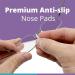 5 Pairs Non-Slip Transparent Silicone Nose Pads for Glasses & Sunglasses | Ultimate Glasses Accessories to Prevent Slipping - Buy Online on GoSupps.com