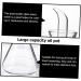 Zerodeko 3 Pcs Glass Oiler Soy Sauce Bottle Vinegar Pourer Oil Condiment Container Coffee Container Glass Syrup Pot Oil Decanter Clear Container Cooking With Cover Silica Gel Salad Dressing 21.5x8cmx3pcs Transparent Colorx3pcs - Buy Online on GoSupps.com