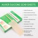Professional Silicone Scar Sheets - Soften & Flatten Old/New Scars - C-Section, Burn, Acne - 4 PCS - Buy Online on GoSupps.com