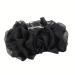 amangul Chiffon Hair Clips -Slip Large Hair Clamps Cute Hair Catch Hair Pins Barrettes Strong Hold Hairpin for Girls(Black)