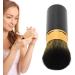 Verdant Touch Retractable Blush Brush Retractable Makeup Brush Portable Soft Hair Loose Powder Brush for Makeup Artist Black - Buy Online on GoSupps.com