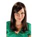 WIG ME UP - 3120-6 Wig brown straight shoulder length hair curved tips