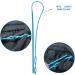 Flexible Plastic Drawstring Threader Tool - Easy Replacement for Jackets, Swim Trunks, Pants, Shorts - 23In, Blue - Buy Online on GoSupps.com