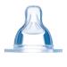 MAM - Set of 2 Size 2 Anti Colic Baby Bottle Teats 4+ months Transparent 4+ Months 2 Count (Pack of 1)