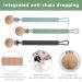 Silquet 2-Pack Pacifier Chain - Soft & Durable Baby Pacifier Clips for Boys & Girls (Green & Blue) - Buy Online on GoSupps.com