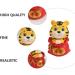 ORFOFE Kids Playset 6 Pcs Year of The Tiger Bobble Head Ornament Red Gift Cute Office Resin Children Toys Redx6pcs 6X6X9.5CMx6pcs - Buy Online on GoSupps.com