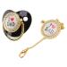 Buy Black Baby Pacifier - Safe Jaw Development | Unique Rhinestone Design - Buy Online on GoSupps.com