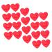 Kisangel 30 Sheets Heart Stickers self Adhesive Dressing self Adhesive Pads Large Bandages Adhesive pad fingertip Bandages kit Waterproof Heart-Shaped Child