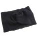 Rib Turban Hair Band Wide Cross Hair Band Casual Simple Volume Hair Accessories Black