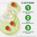 Santarome Bio - Digest' Organic Gummies - Digestion Supplement - Easy Digestion Bloating - Caraway Dandelion Artichoke - 3 buds - 1 month - Vegan - Buy Online on GoSupps.com