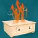 Buy Baluue Bamboo Healing Box - Traditional Chinese Moxibustion Solid Wood Moxa Stick Burner for Home & Salon | Warm Navel & Belly Relief - Buy Online on GoSupps.com
