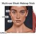 White Highlighter Makeup Stick - Long Lasting Waterproof Cream Highlighter for Face | 0.71 oz - Buy Online on GoSupps.com