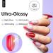 Buy Gellen 18ml Gel Top Coat - High Gloss Long Lasting Soak Off UV LED Finish for DIY Nail Art & Salon Use - 01-Crystal - Buy Online on GoSupps.com
