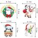 Orapink 28Pcs Merry Christmas Cupcake Toppers Snowman Penguin Panda Cupcake Picks Decorations Xmas Party Cake Decorations - Buy Online on GoSupps.com