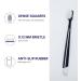 Ultra Soft Bristle Toothbrush Set of 2 - Gentle Dental Care for Adults | Black & White Feather-Touch Toothbrushes - Available Now 2024 - Buy Online on GoSupps.com