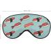 Japanese Sushi and Rolls Sleep Mask - Adjustable Eye Cover for Sleeping and Travel - Men and Women - Buy Online on GoSupps.com