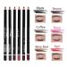 12-Piece Assorted Color Eye Liner Pencil Set | Long-Lasting Hypoallergenic Eye Makeup Crayon Pencils - Buy Online on GoSupps.com