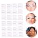 FOMIYES 288 Pcs Eyebrow Stickers Eyebrow Kit Eyebrows Shaper Eyebrow Tools Eyebrow Shaper Disposable 1 count (Pack of 1) Whitex3pcs - Buy Online on GoSupps.com
