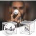 3pc Clear Acrylic Championship Ring Display Case - Golf Ball Showcase with Mini Card Stand Holder - Jewelry & Sports Memorabilia Storage Box - Buy Online on GoSupps.com