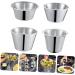 MAGICLULU 4pcs Stainless Steel Sauce Cup Salad Dressing Cruet Reusable Sauce Cups Stainless Steel Container Small Condiment Cups Stainless Steel Sauce Jug Sauce Bowl Pot Tomato Measuring Cup - Buy Online on GoSupps.com
