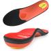 Orthotic Insoles Arch Support Full Length Inserts for Flat Feet - Size UK-5/24CM/9.44 Red - Buy Online on GoSupps.com