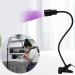 Eyelash Extensions UV Lamp - Gooseneck Clip-On Curing Light with Foot Pedal Control | International Shipping Available - Buy Online on GoSupps.com