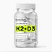 Vitamin D3 + K2 with BioPerine High Absorption 3-in-1 Formula Vegan-Friendly Non-GMO Gluten-Free Supports Bone Heart and Immune Health 60 Capsule 1 Count (Pack of 60)