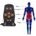 Vibration Back Massager Cushion with 10 Vibrating Nodes - Stress Relief for Home and Office (Light Black) - Buy Online on GoSupps.com
