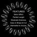 Noverlife 1200PCS Short Almond False Nail Tips - Clear | 10 Sizes Acrylic Nail Art | Perfect for Nail Salon & DIY Manicure - Buy Online on GoSupps.com