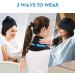 Migraine Relief Headache Hat - Cold and Hot Gel Wrap for Men and Women - Odorless Cap for Tension Headache and Vertigo Relief (Black) - Buy Online on GoSupps.com