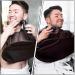 Lurrose Beard Apron Hair Catcher - Non-Stick Hair Cutting Cape for Men | Perfect Grooming Gift (Coffee) - Buy Online on GoSupps.com