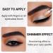 Oulac Glitter Highlighter Makeup - Waterproof White Eyeshadow | 12-Hour Wear | Vegan & Eye-Catching - 12g (01) Crystal Rain - Buy Online on GoSupps.com