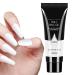 Gel Glue for Nails Uv Light | Professional Art Nail Tool Easy to Use and Long-Lasting UV Nail Gel for Natural-Looking Nails Nail Extension Gel for Salon Easy DIY at Home Klufo