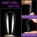 Gel Nail Kit - BTArbox Coffin Soft Gel Nail Tips 300PCS with Glue & Primer | Nail Lamp & Acrylic Extension for Fast Manicure - Buy Online on GoSupps.com