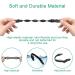 LUCTHY Adjustable Mask Holder - 6pcs Back of Head Straps for Adults & Children | Comfortable & Secure Face Mask Solutions - Buy Online on GoSupps.com