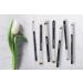 7pcs Soft Synthetic Eye Makeup Brushes Set for Blending Eyeshadow, Eyeliner, Crease, Eyebrow - Long Lasting & Flawless Look - Black/Silver - Buy Online on GoSupps.com